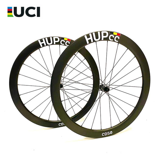 HUP CD50 Carbon Clincher Wheels - UCI approved