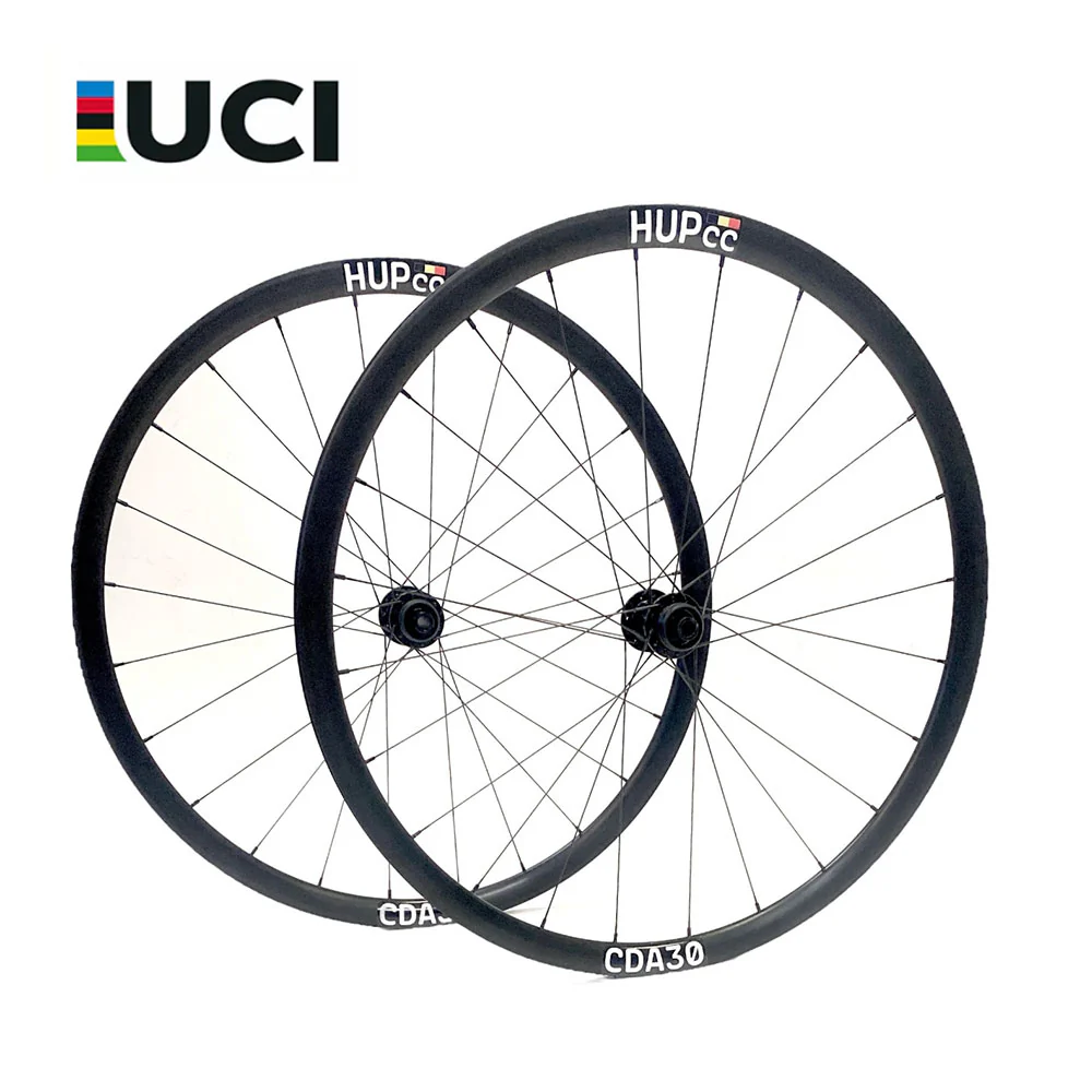 HUP CDA30 Aluminium Clincher Wheels - UCI approved