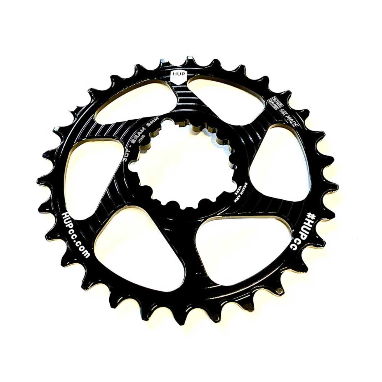 HUP Direct Mount SRAM 3-bolt Narrow-Wide Chainrings