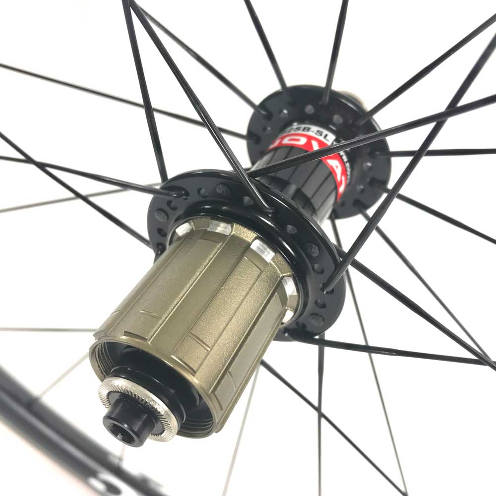 HUP CR50 Black Label 700c Aero Wheelset 50mm Deep