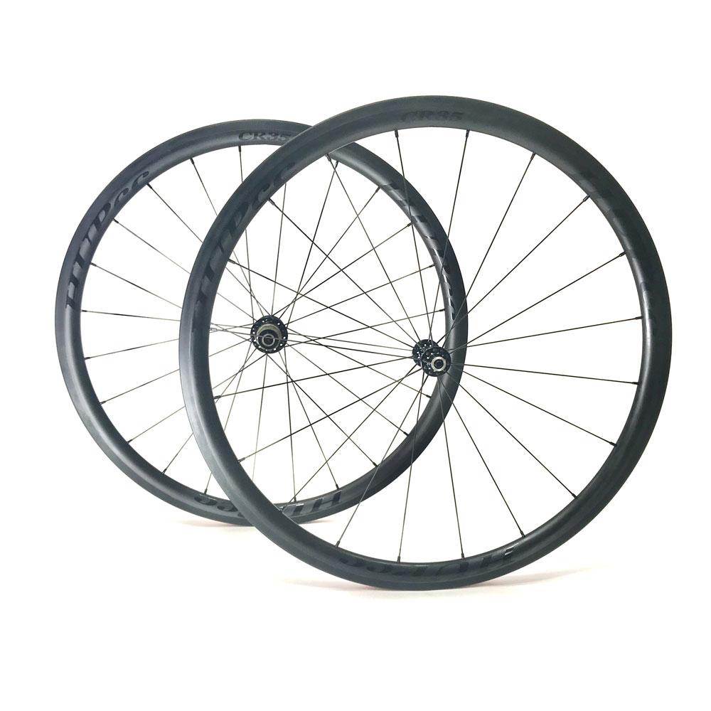 HUP CR35 Black Label 700c Aero Wheelset 35mm Deep