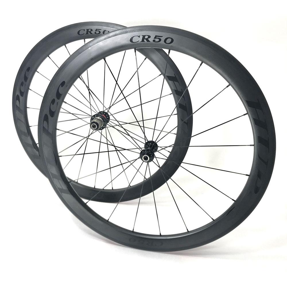 HUP CR50 Black Label 700c Aero Wheelset 50mm Deep