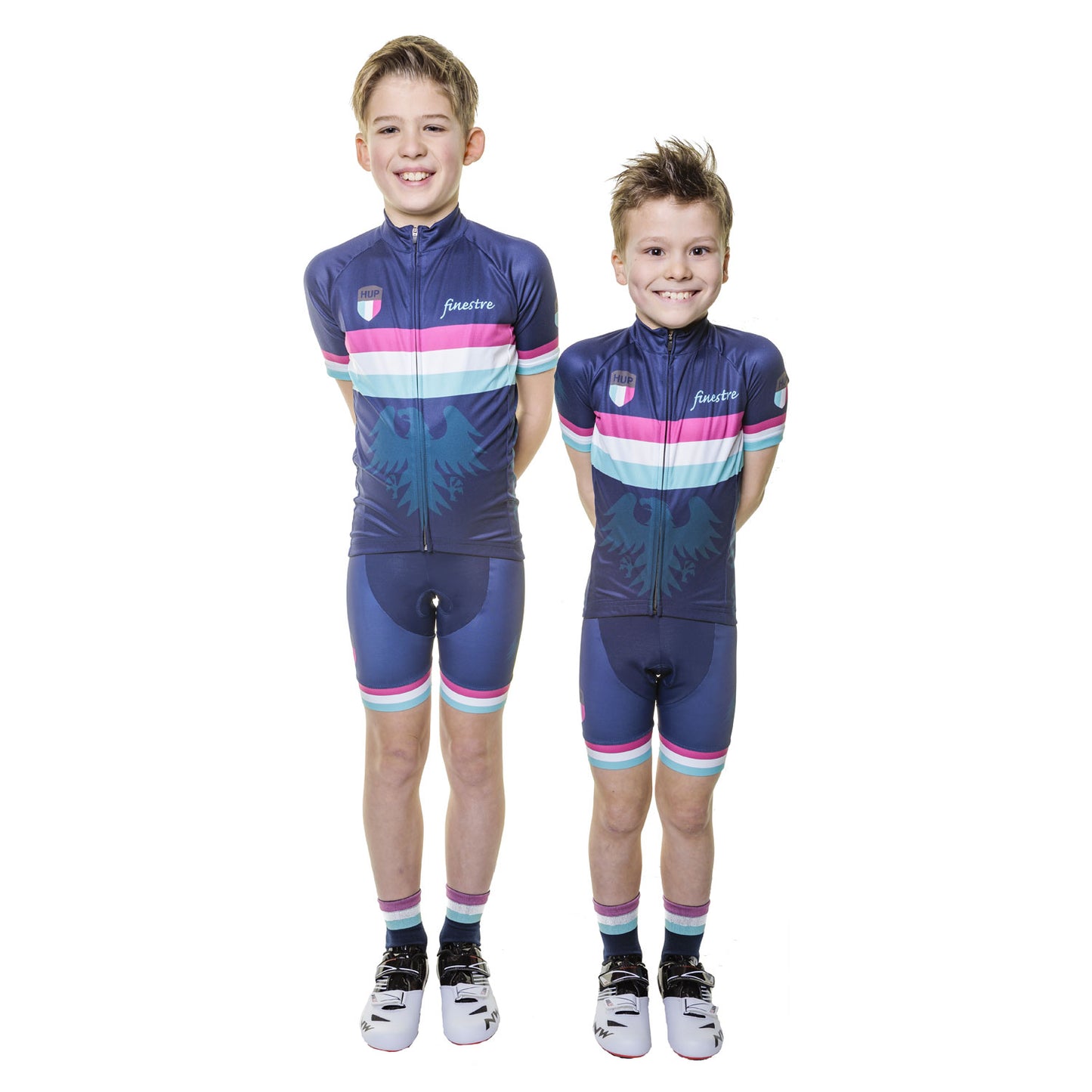 HUP Finestre Kids Short Sleeved Cycling Jersey