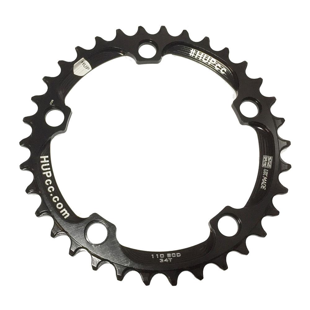 HUP 110bcd 5-bolt Narrow-Wide CX/Road Chainrings