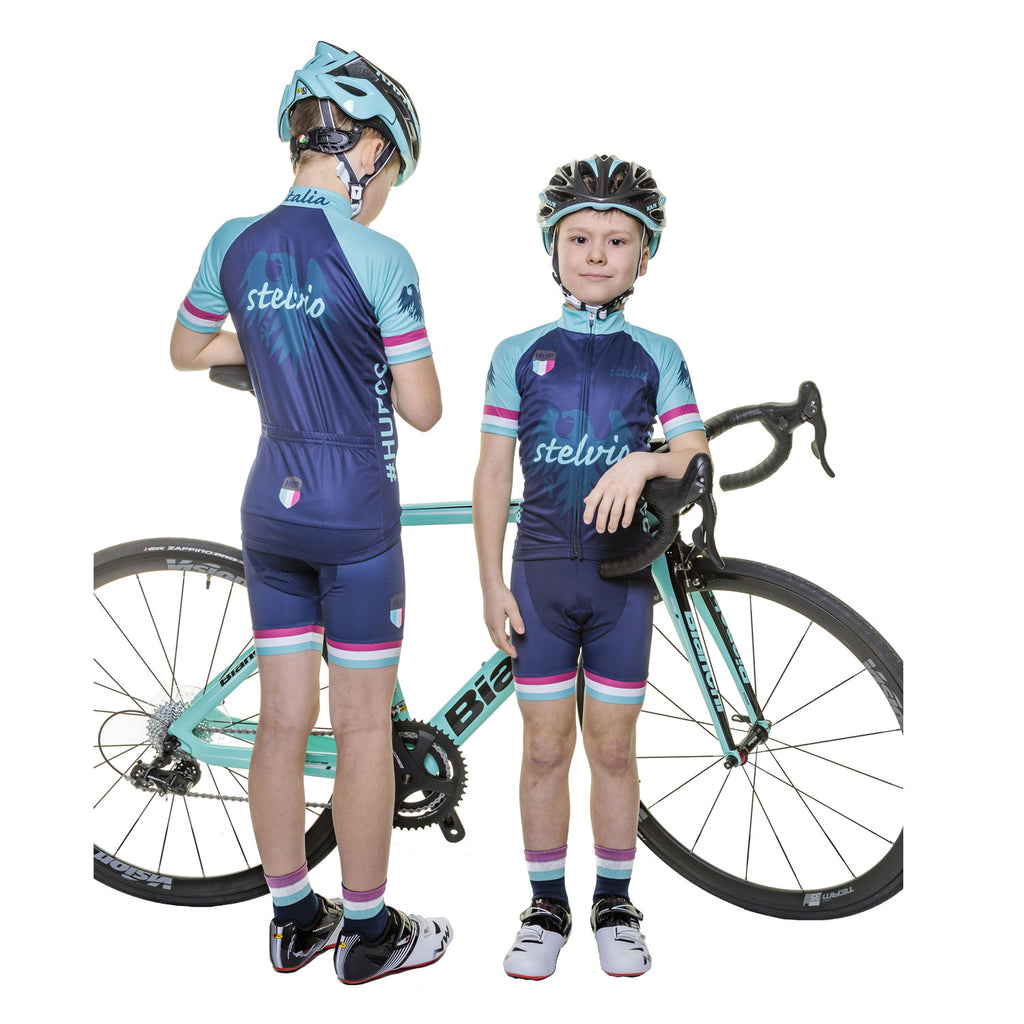 HUP Italian Kids Cycling Bib Shorts