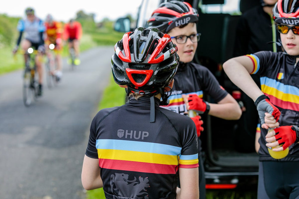 HUP Koppenberg Kids Short Sleeved Cycling Jersey
